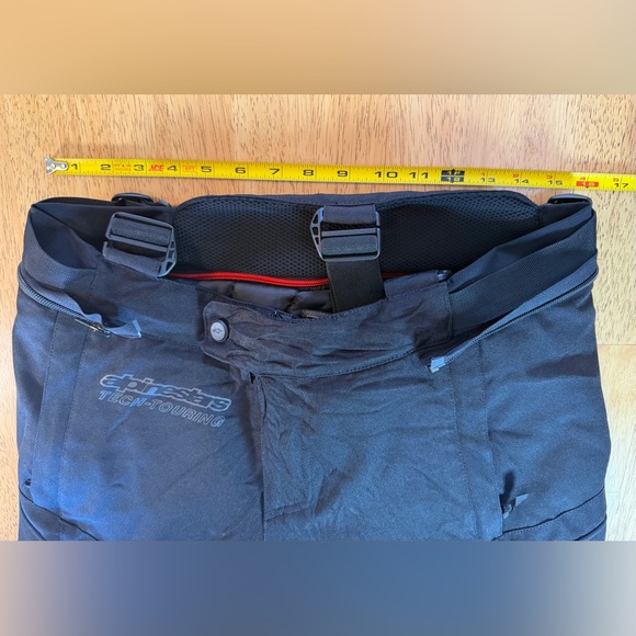 Alpinestars Andes V2 Drystar Tech-Touring Lined Pants + Suspenders Men’s Medium - Picture 11 of 13
